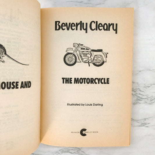 The Mouse and the Motorcycle by Beverly Cleary [TRADE PAPERBACK / 1990]