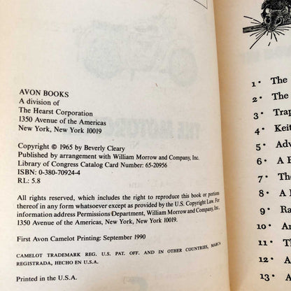 The Mouse and the Motorcycle by Beverly Cleary [TRADE PAPERBACK / 1990]