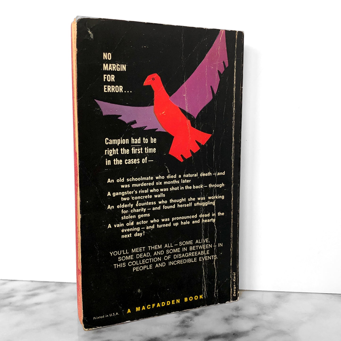 Mr. Campion: Criminologist by Margery Allingham [1963 PAPERBACK]