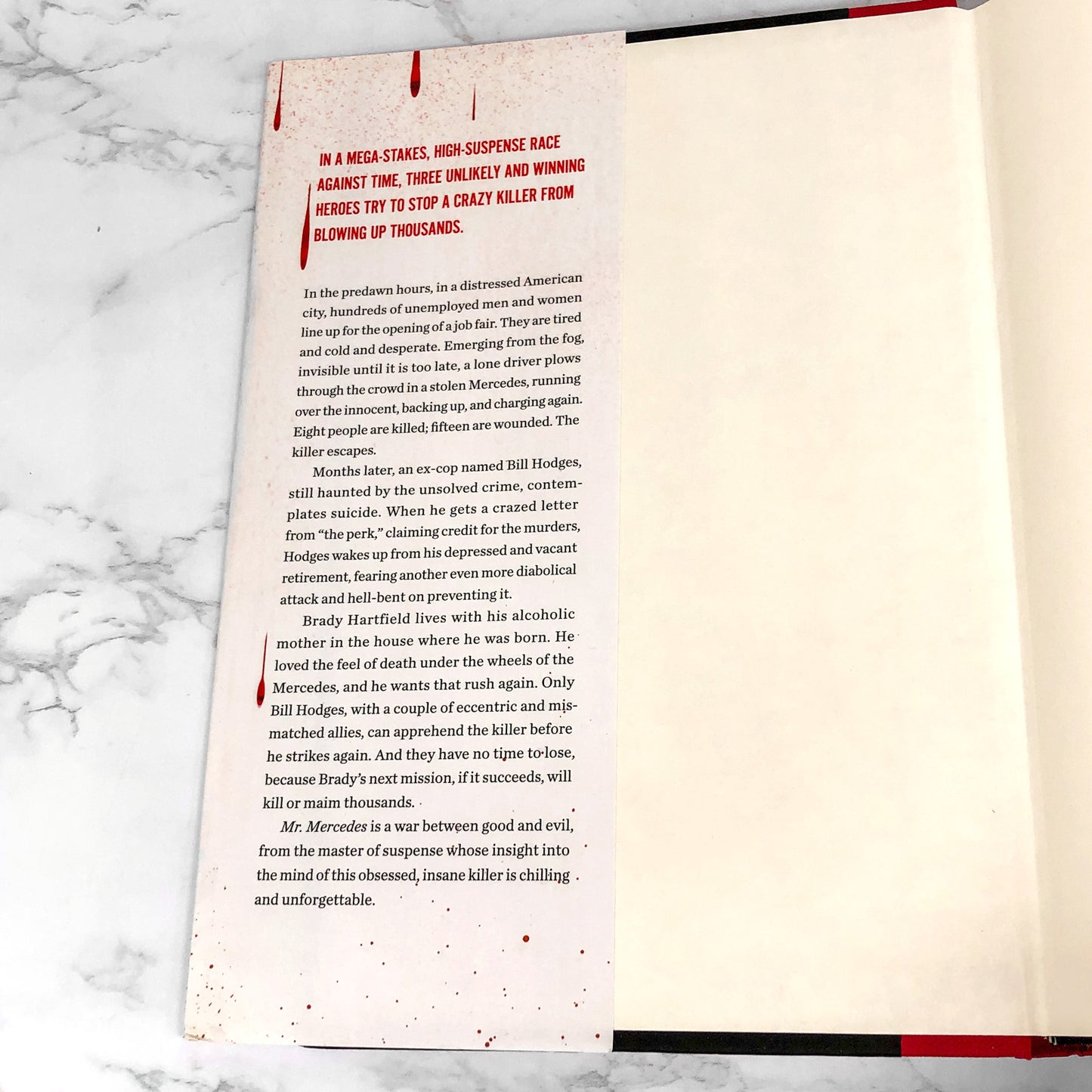 Mr. Mercedes by Stephen King [2014 HARDCOVER] Bill Hodges #1