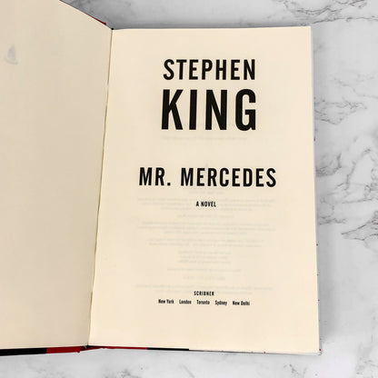 Mr. Mercedes by Stephen King [2014 HARDCOVER] Bill Hodges #1
