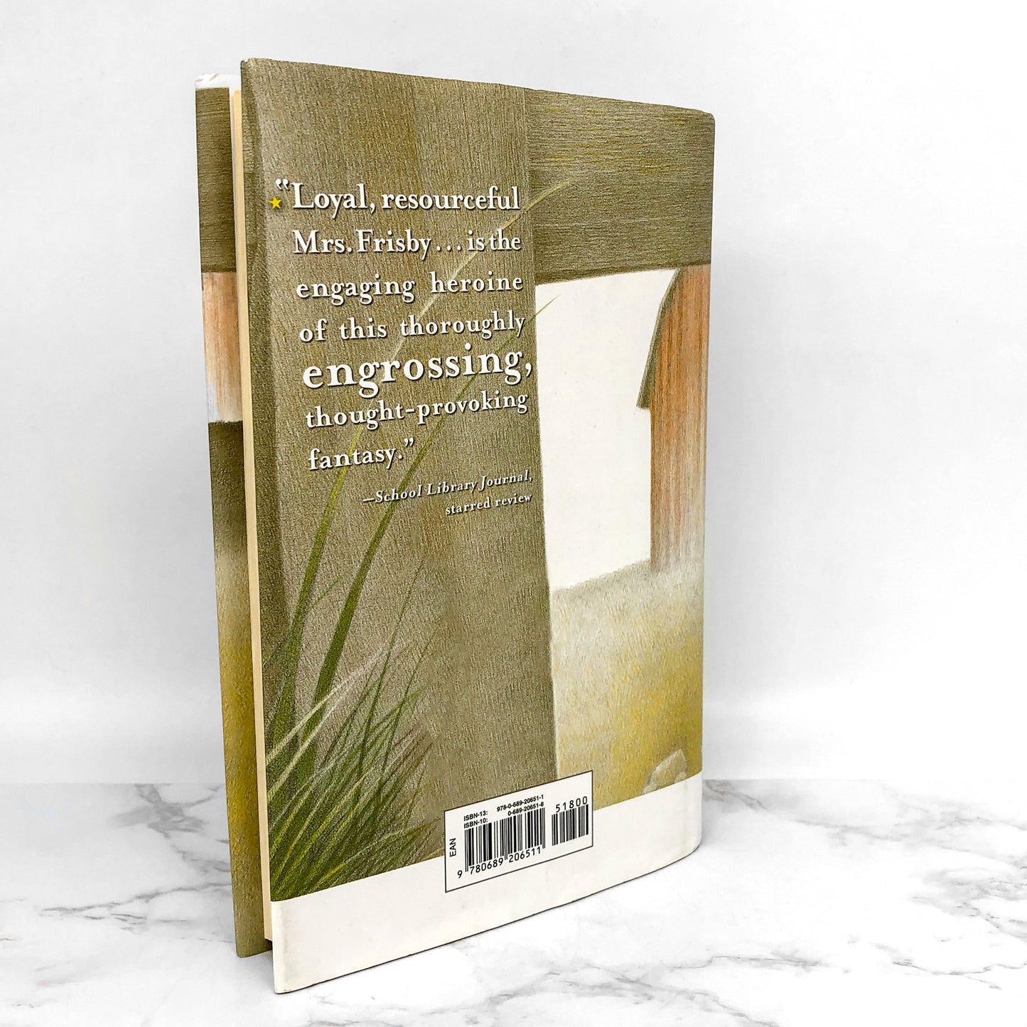 Mrs. Frisby and The Rats of NIMH by Robert C. O'Brien [HARDCOVER RE-PRINT] 2000 • Atheneum