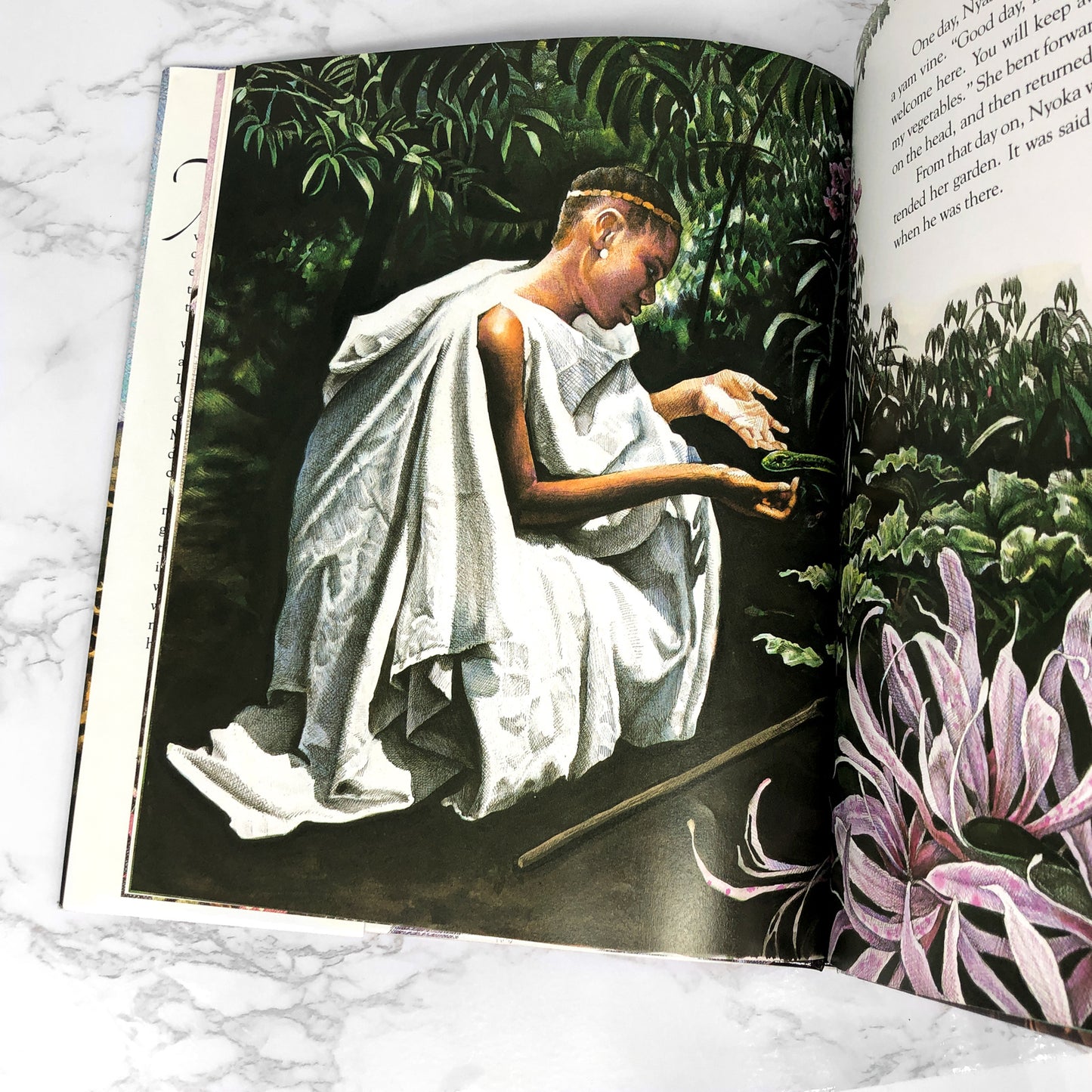 Mufaro's Beautiful Daughters by John Steptoe [FIRST EDITION] 1987