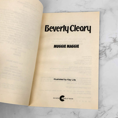 Muggie Maggie by Beverly Cleary [FIRST PAPERBACK EDITION] 1991