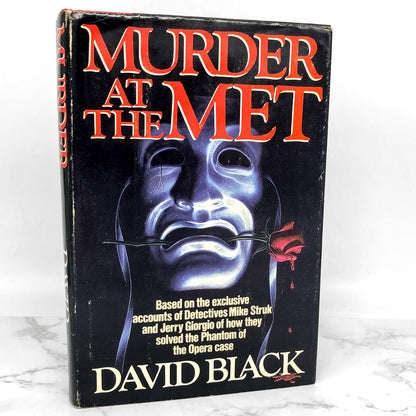 Murder at the Met by David Black [FIRST EDITION • FIRST PRINTING] 1984