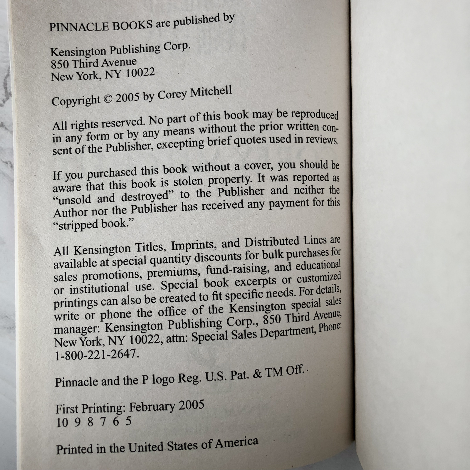 Murdered Innocents by Corey Mitchell [FIRST EDITION] - Bookshop Apocalypse