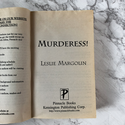 Murderess! by Leslie Margolin [1999 PAPERBACK] - Bookshop Apocalypse