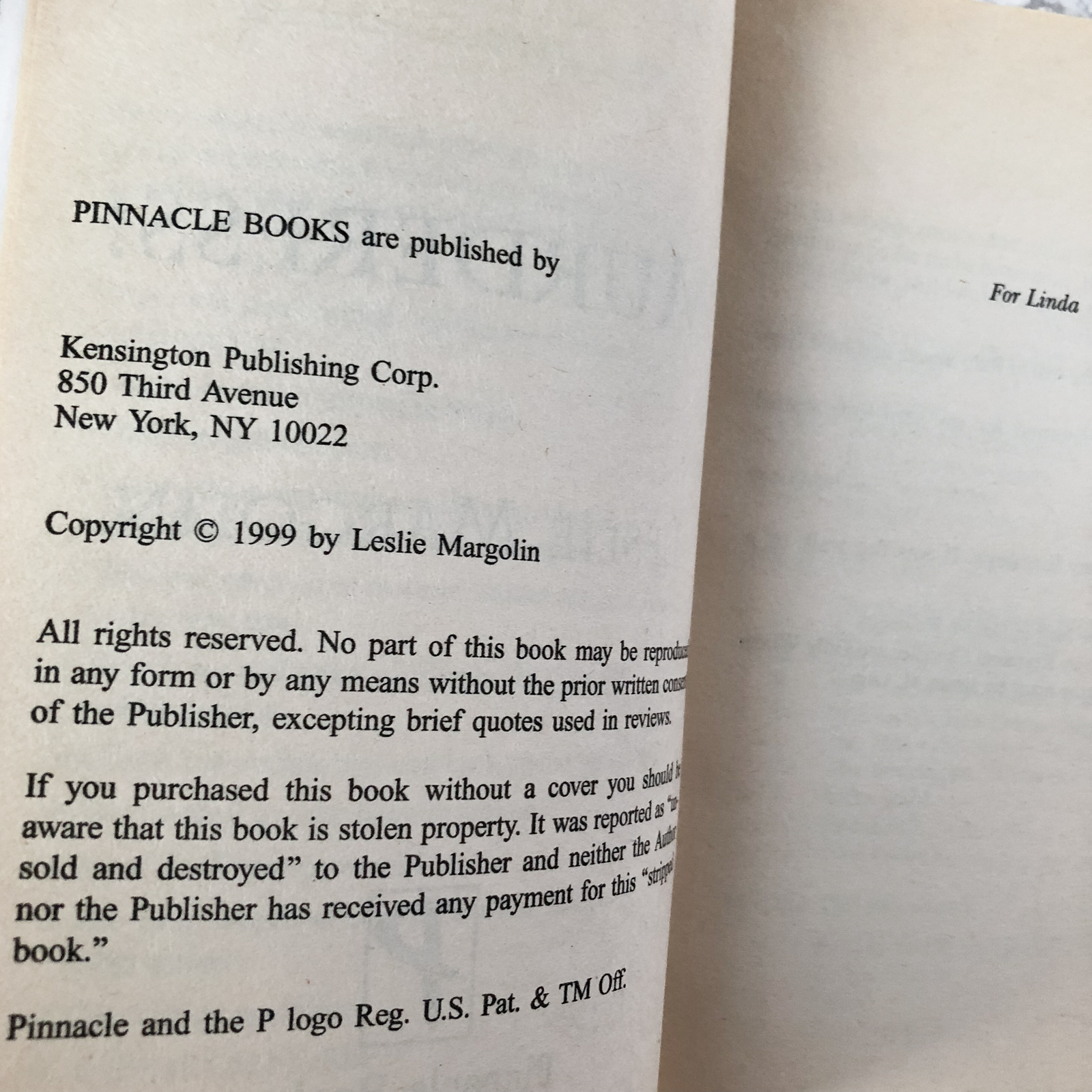 Murderess! by Leslie Margolin [1999 PAPERBACK] - Bookshop Apocalypse
