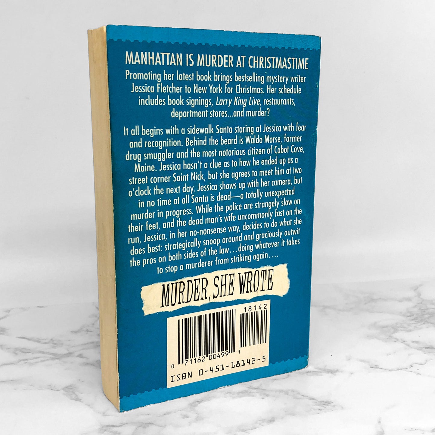 Murder, She Wrote: Manhattans & Murder by Jessica Fletcher & Donald Bain [1994 PAPERBACK]