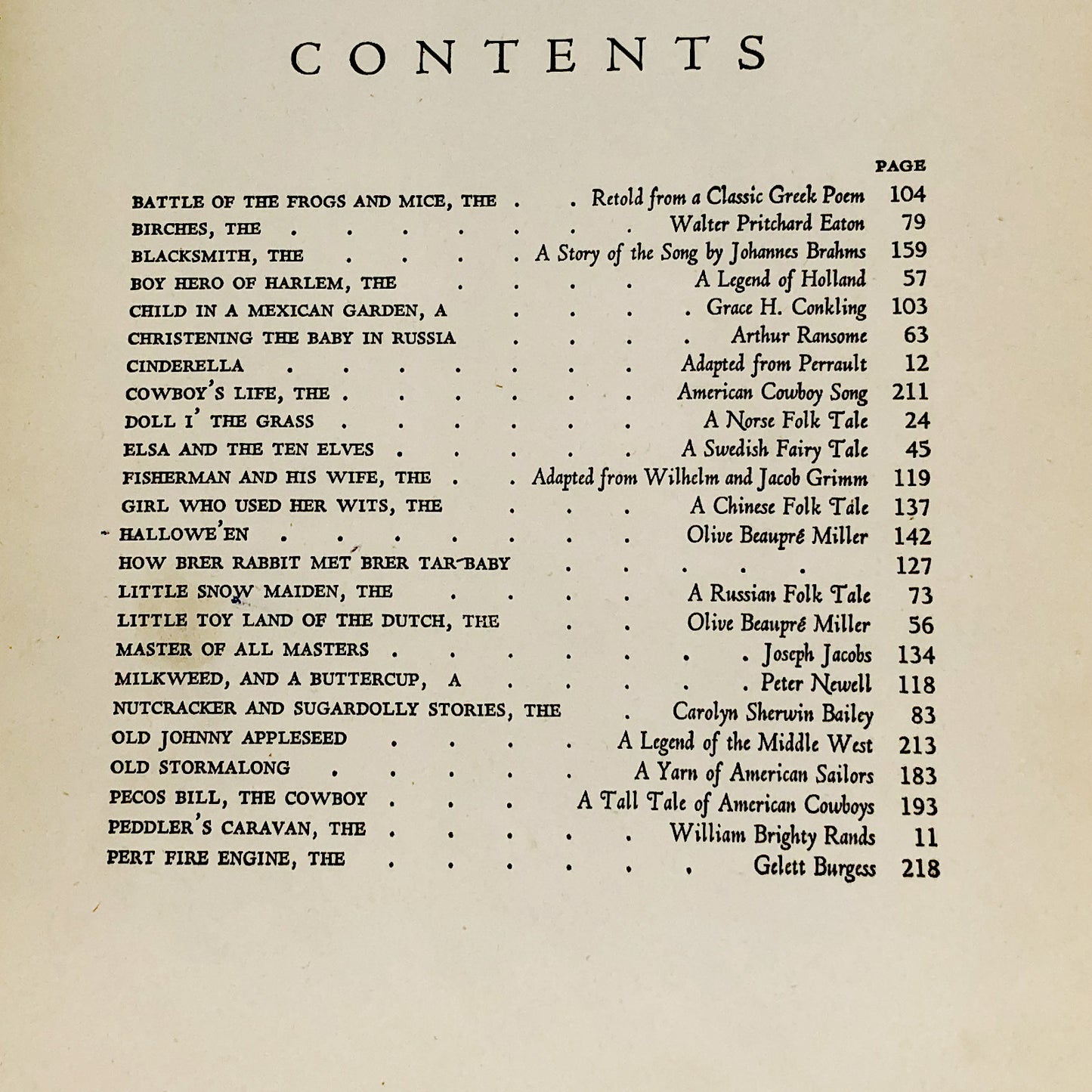 My Bookhouse: Through The Gate edited by Olive Beaupré Miller [1948 HARDCOVER]
