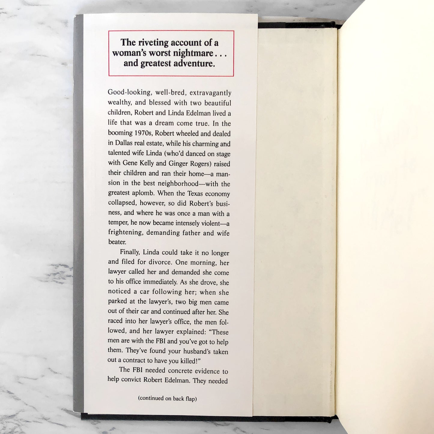 My Husband's Trying to Kill Me! by Jim Schutze [1992 HARDCOVER]