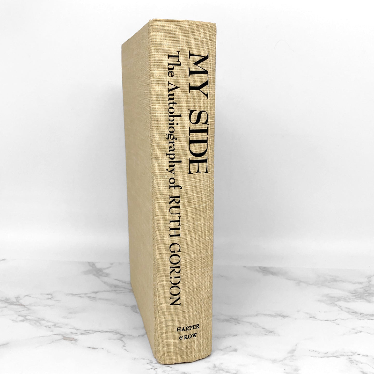 My Side: The Autobiography of Ruth Gordon [FIRST EDITION / FIRST PRINTING] 1976