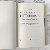 The Mysteries of Pittsburgh by Michael Chabon [FIRST EDITION / 1988] - Bookshop Apocalypse
