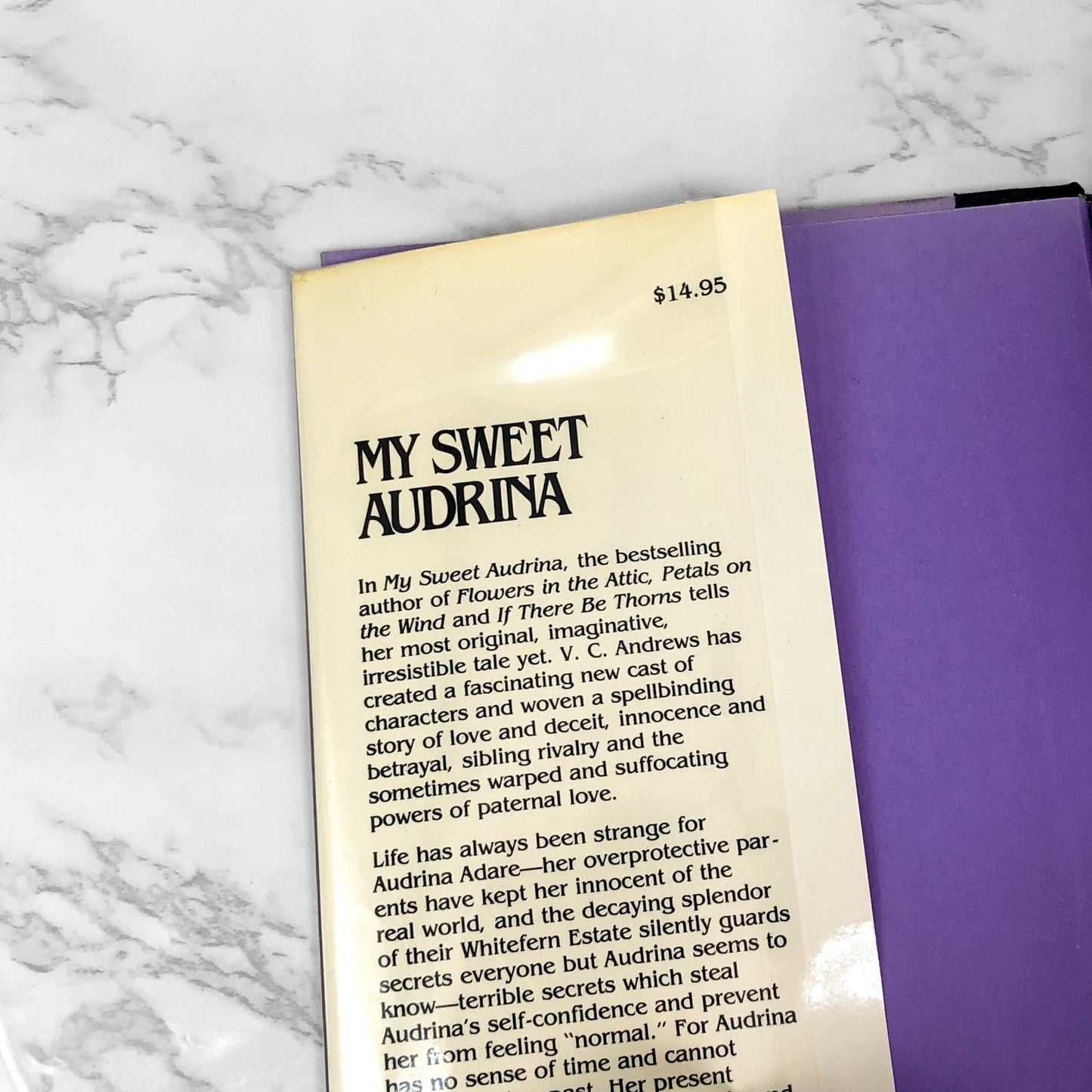 My Sweet Audrina by V.C. Andrews [FIRST EDITION • FIRST PRINTING] 1982