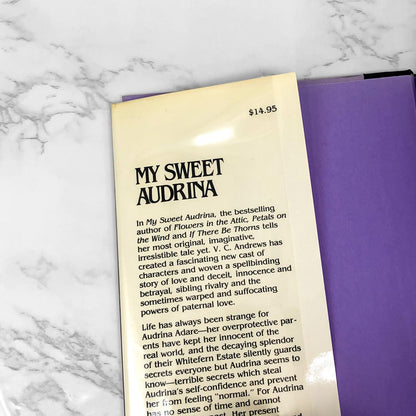 My Sweet Audrina by V.C. Andrews [FIRST EDITION • FIRST PRINTING] 1982