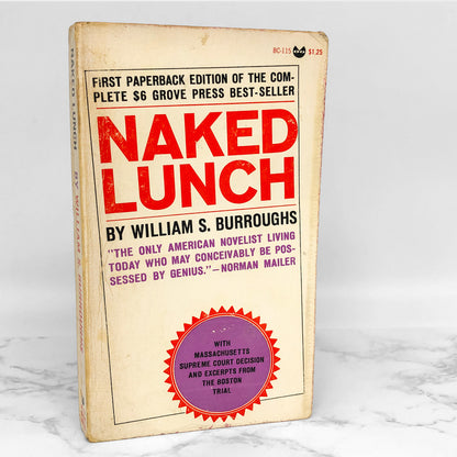 Naked Lunch by William S. Burroughs [FIRST PAPERBACK EDITION] 1966