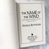 The Name of the Wind by Patrick Rothfuss [FIRST EDITION] - Bookshop Apocalypse