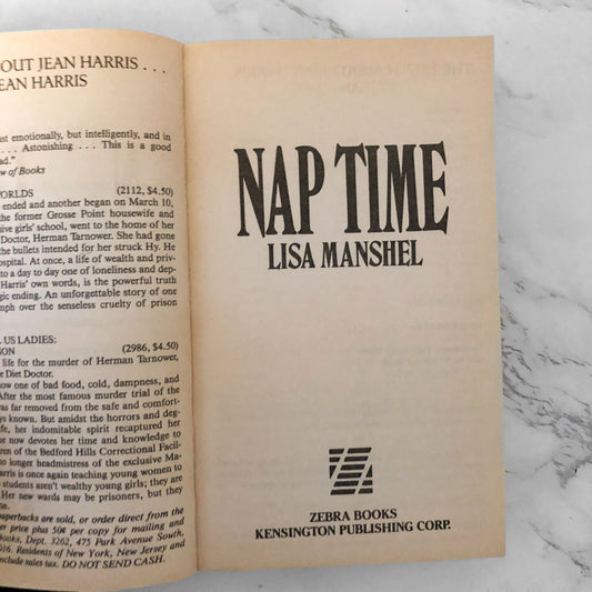 Nap Time by Lisa Manshel [1991 PAPERBACK] - Bookshop Apocalypse