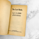 The Last Battle by C.S. Lewis [1988 PAPERBACK] Chronicles of Narnia #7