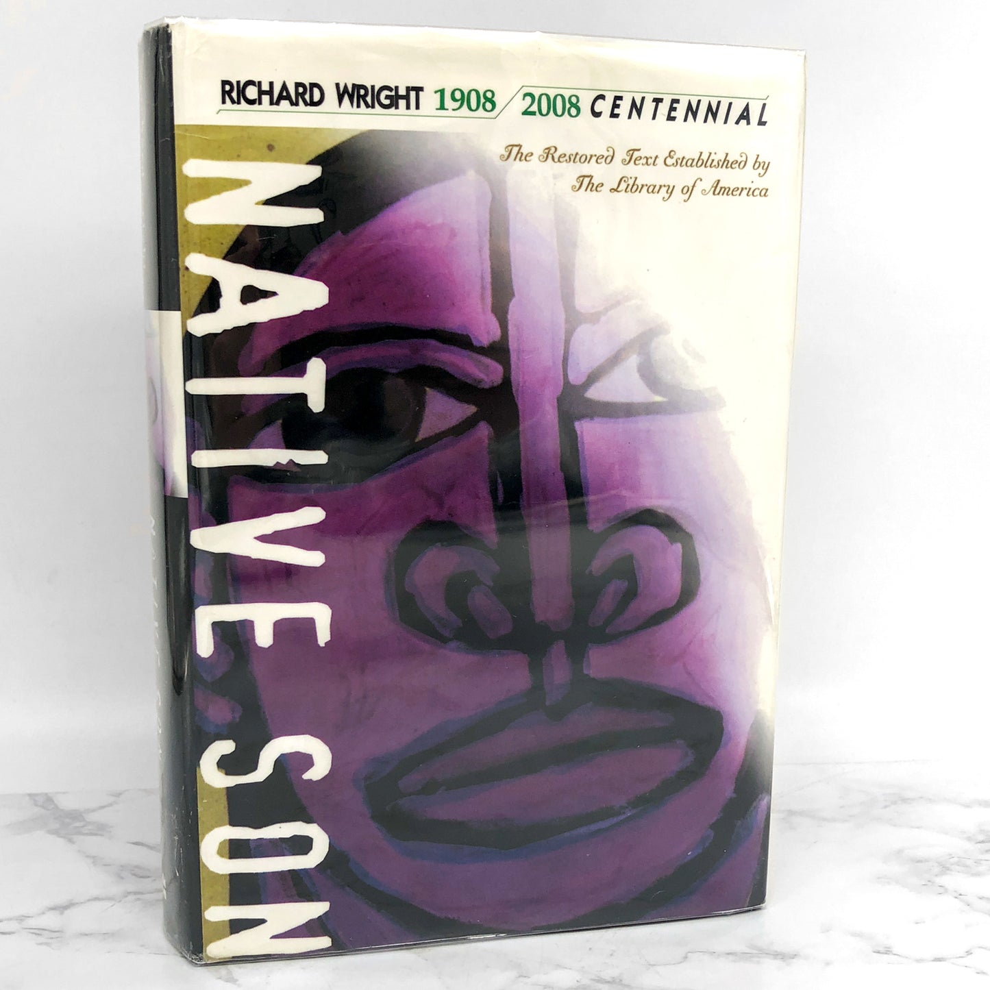 Native Son [The Restored Text] by Richard Wright [CENTENNIAL HARDCOVER RE-ISSUE] 2008 • Harper Perennial