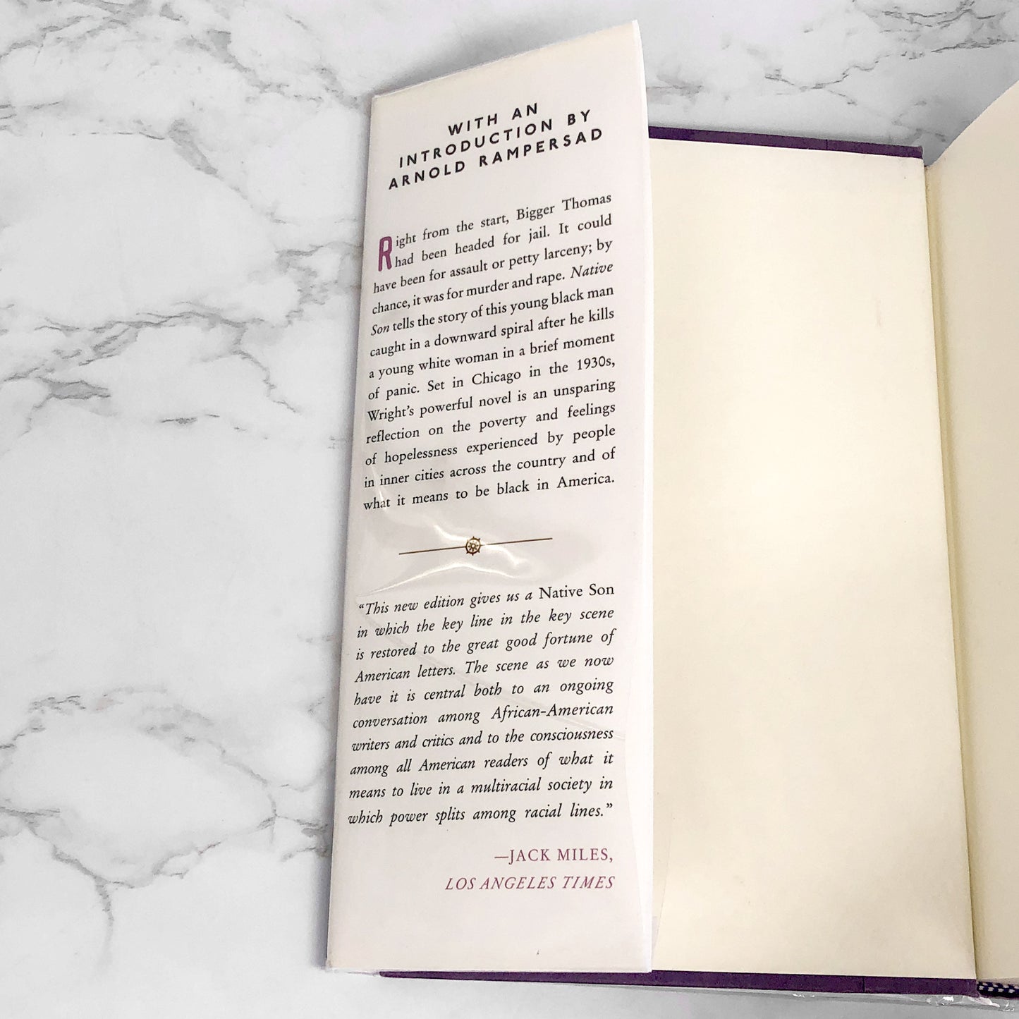 Native Son [The Restored Text] by Richard Wright [CENTENNIAL HARDCOVER RE-ISSUE] 2008 • Harper Perennial