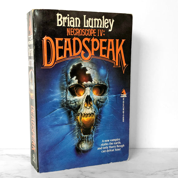 Necroscope IV: Deadspeak by Brian Lumley [FIRST EDITION PAPERBACK] 1990