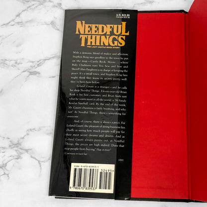 Needful Things by Stephen King [FIRST EDITION • FIRST PRINTING] 1991 • Viking