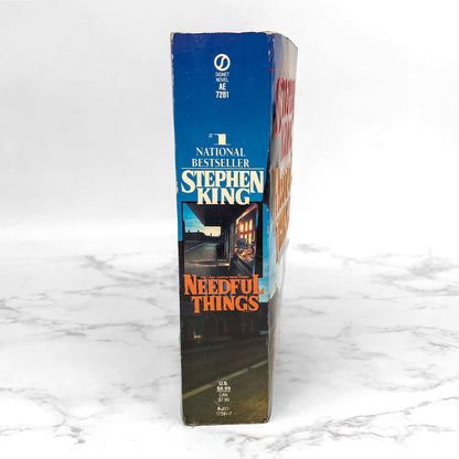 Needful Things by Stephen King [FIRST PAPERBACK PRINTING] 1992 • Signet