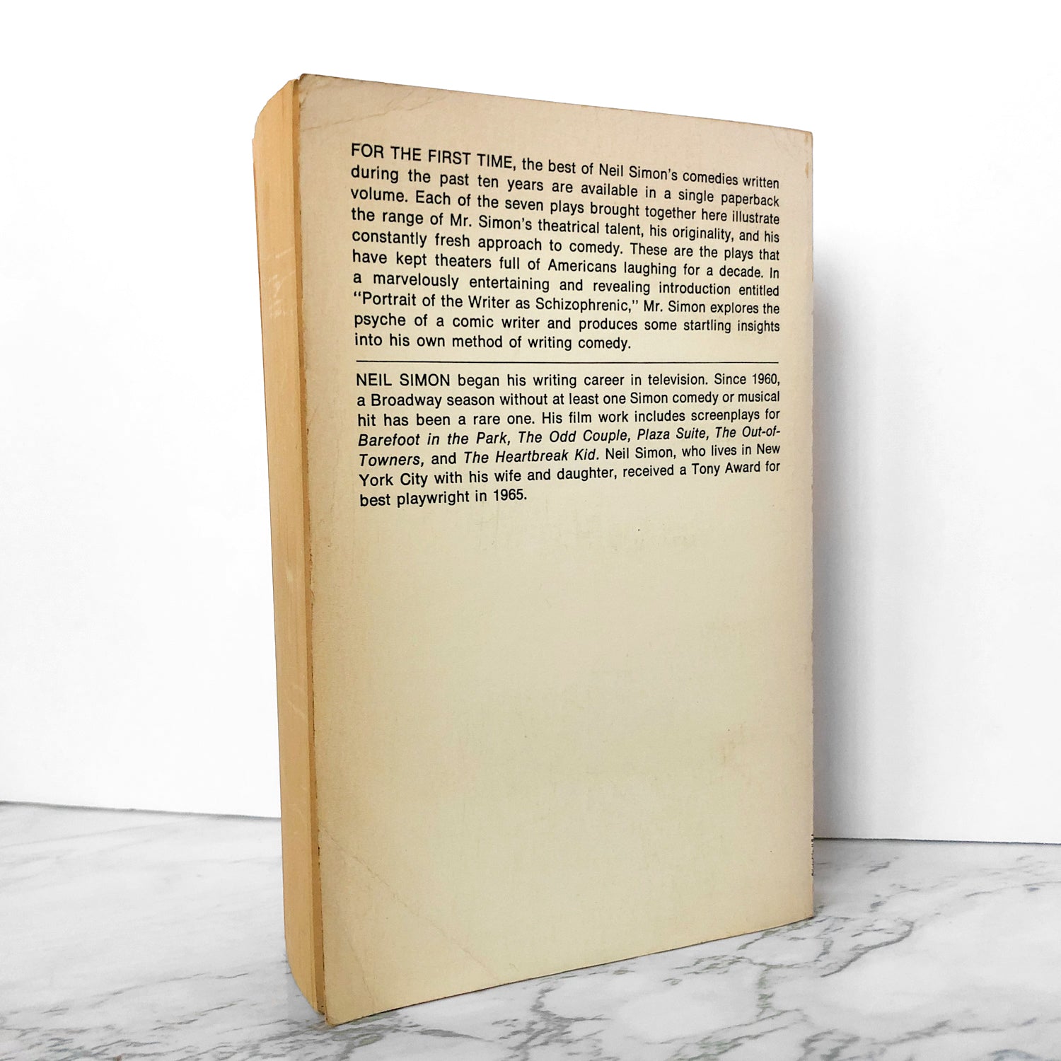 The Comedy of Neil Simon [1973 TRADE PAPERBACK] - Bookshop Apocalypse