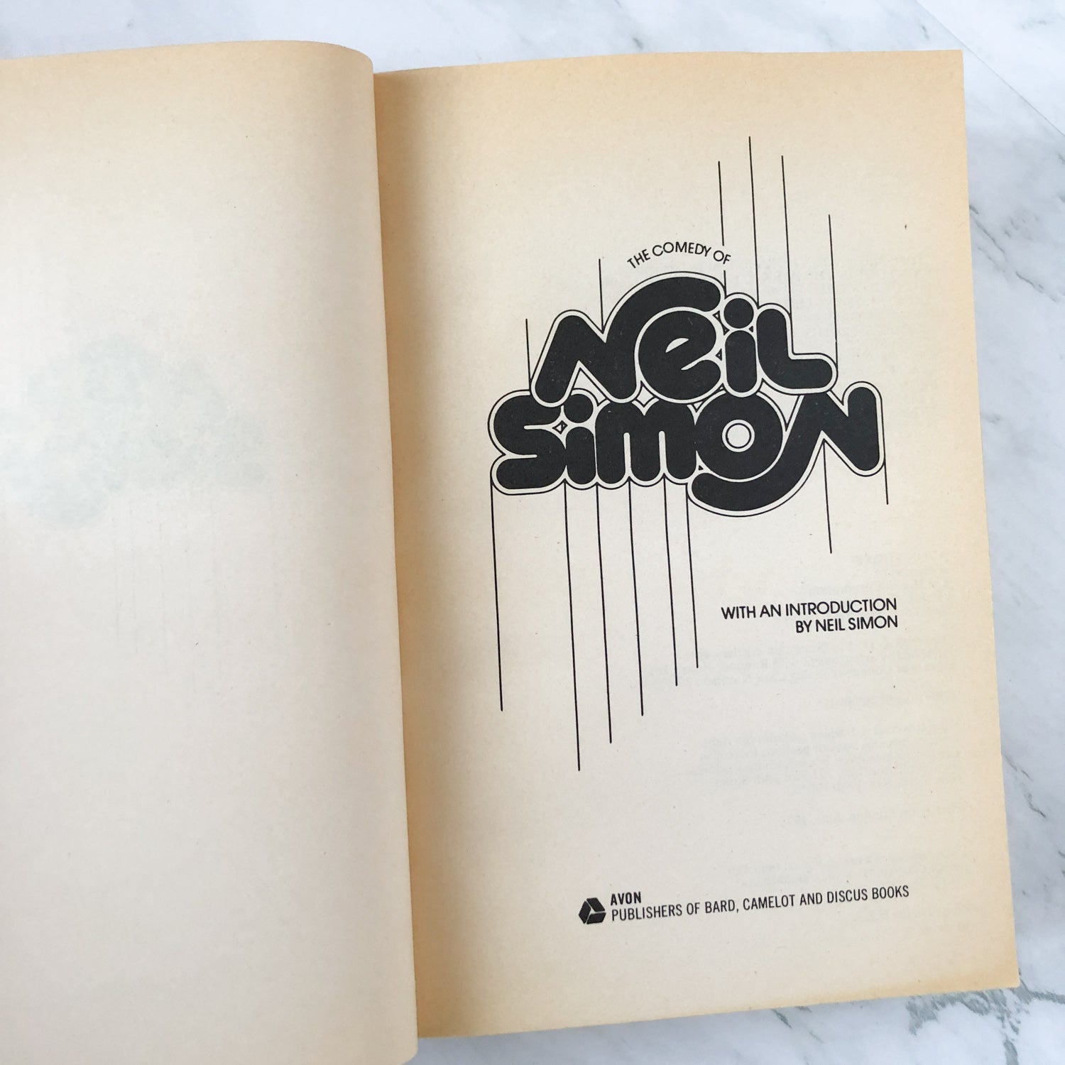 The Comedy of Neil Simon [1973 TRADE PAPERBACK] - Bookshop Apocalypse