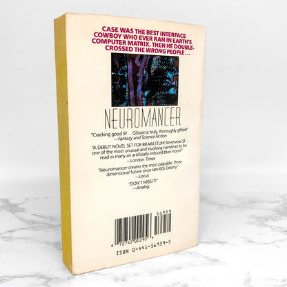 Neuromancer by William Gibson [FIRST PAPERBACK EDITION] 1984 • Ace Sci-Fi