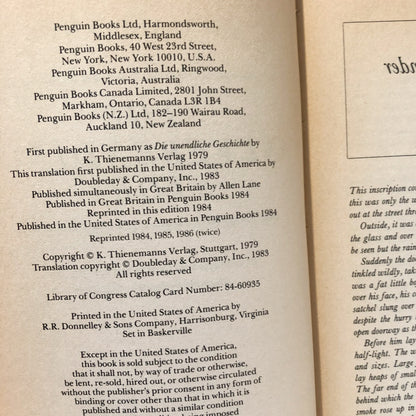 The Neverending Story by Michael Ende [TRADE PAPERBACK / 1984] - Bookshop Apocalypse
