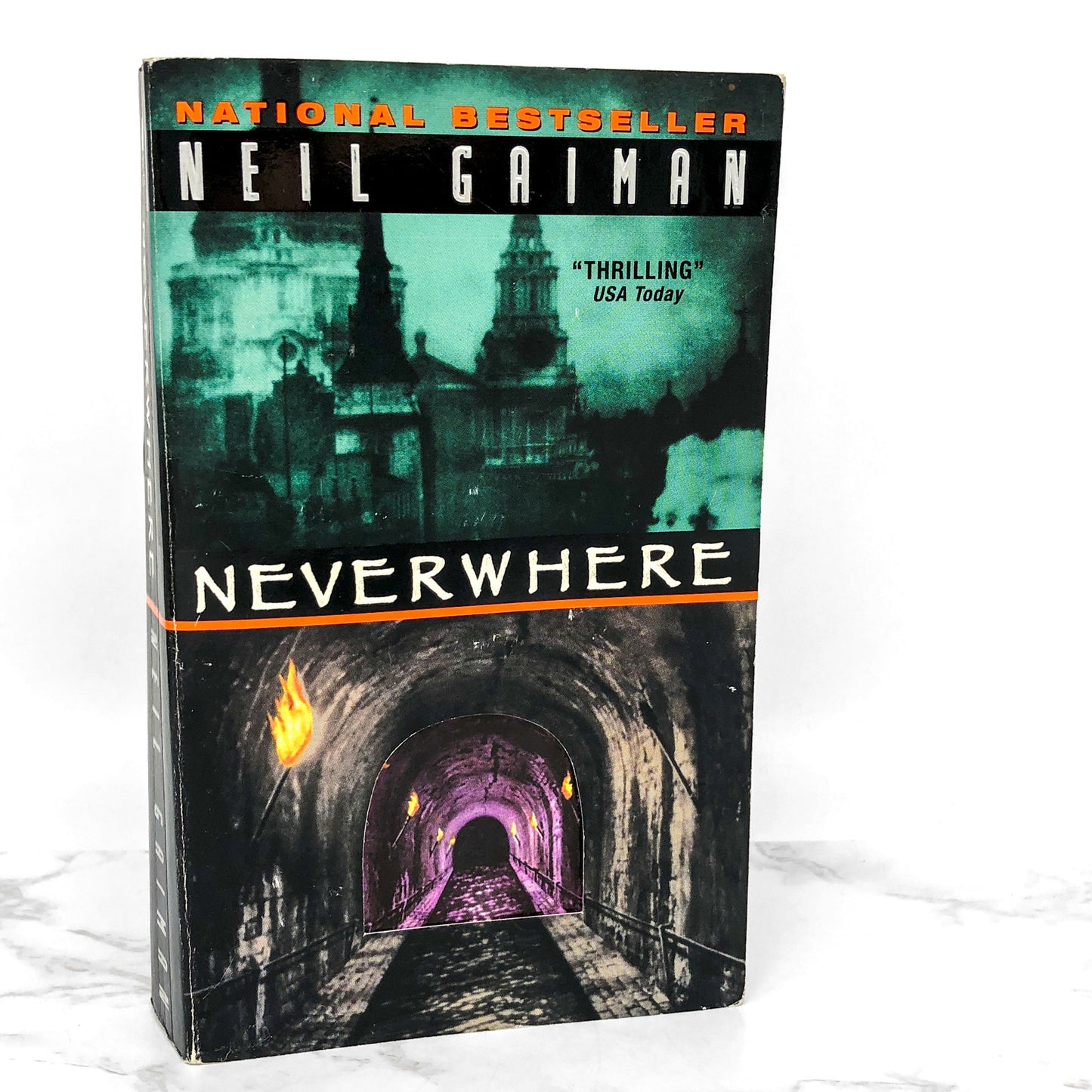 Neverwhere by Neil Gaiman [1998 FIRST PAPERBACK EDITION]