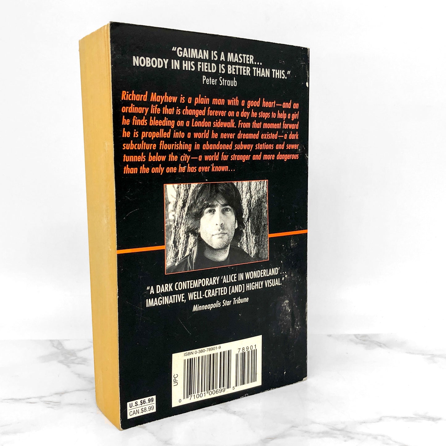 Neverwhere by Neil Gaiman [1998 FIRST PAPERBACK EDITION]