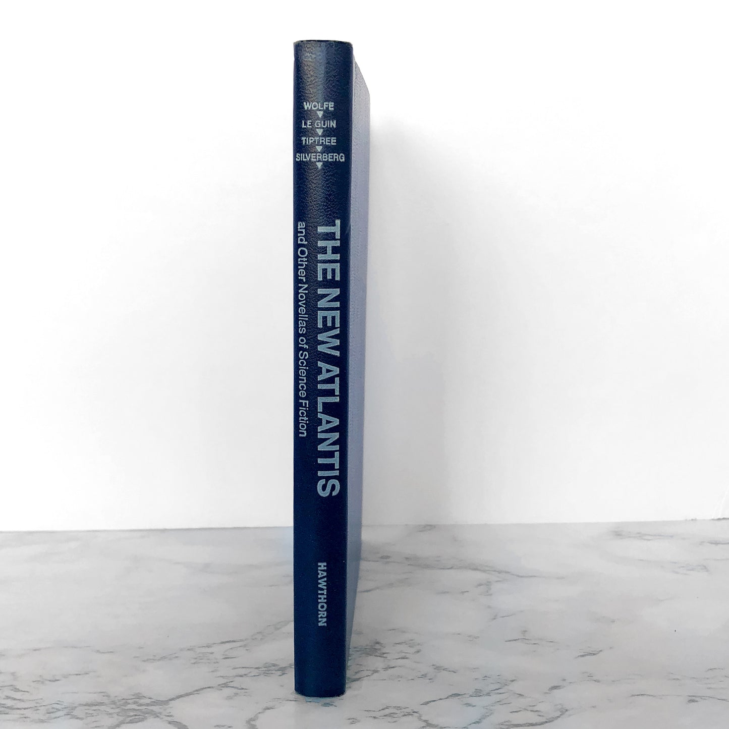 The New Atlantis & Other Novellas of Science Fiction by Ursula K. Le Guin, Gene Wolfe & James Tiptree Jr. [BOOK CLUB EDITION / 1975]