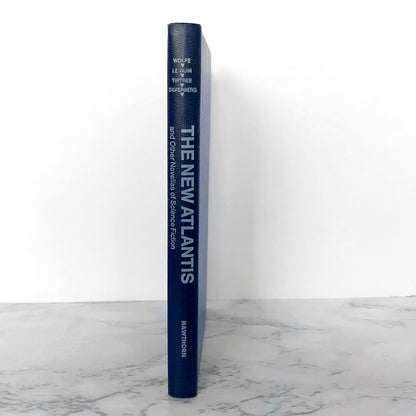 The New Atlantis & Other Novellas of Science Fiction by Ursula K. Le Guin, Gene Wolfe & James Tiptree Jr. [BOOK CLUB EDITION / 1975]