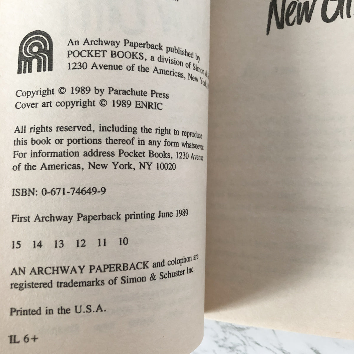 Fear Street #1: The New Girl by R.L. Stine [1989 PAPERBACK] - Bookshop Apocalypse