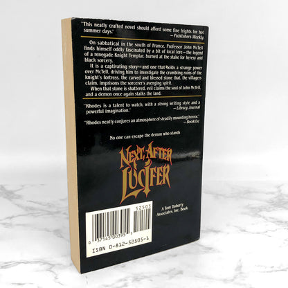 Next After Lucifer by Daniel Rhodes [1988 PAPERBACK] TOR Horror