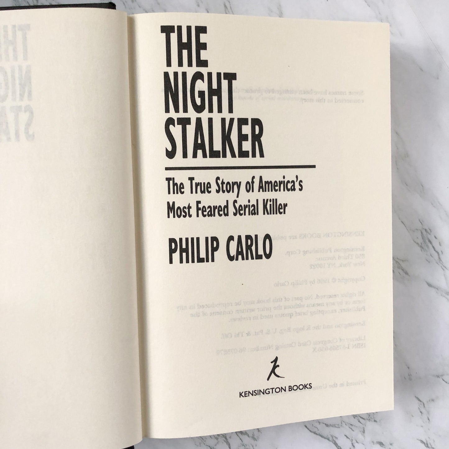 The Night Stalker: The Life and Crimes of Richard Ramirez by Philip Carlo [FIRST BC EDITION] - Bookshop Apocalypse