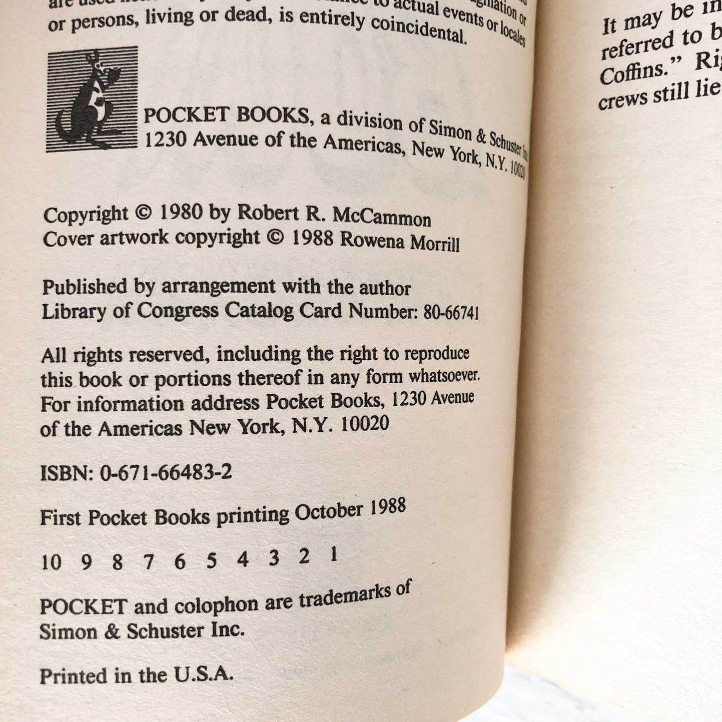 The Night Boat by Robert R. McCammon [FIRST POCKET BOOKS PRINTING] 1988