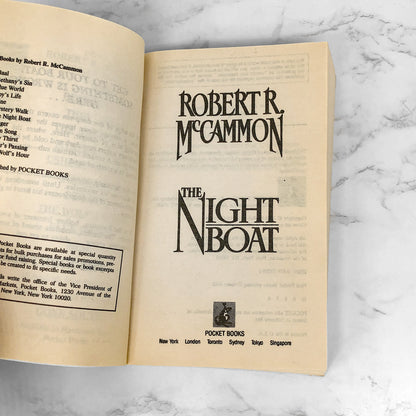 The Night Boat by Robert R. McCammon [1988 PAPERBACK]