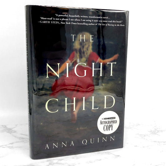 The Night Child by Anna Quinn SIGNED! [FIRST EDITION • FIRST PRINTING] 2018
