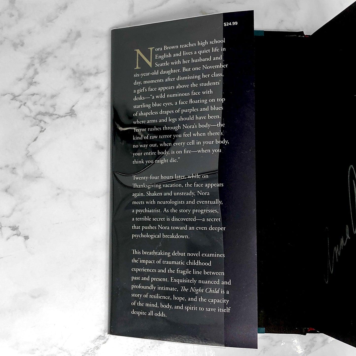 The Night Child by Anna Quinn SIGNED! [FIRST EDITION • FIRST PRINTING] 2018