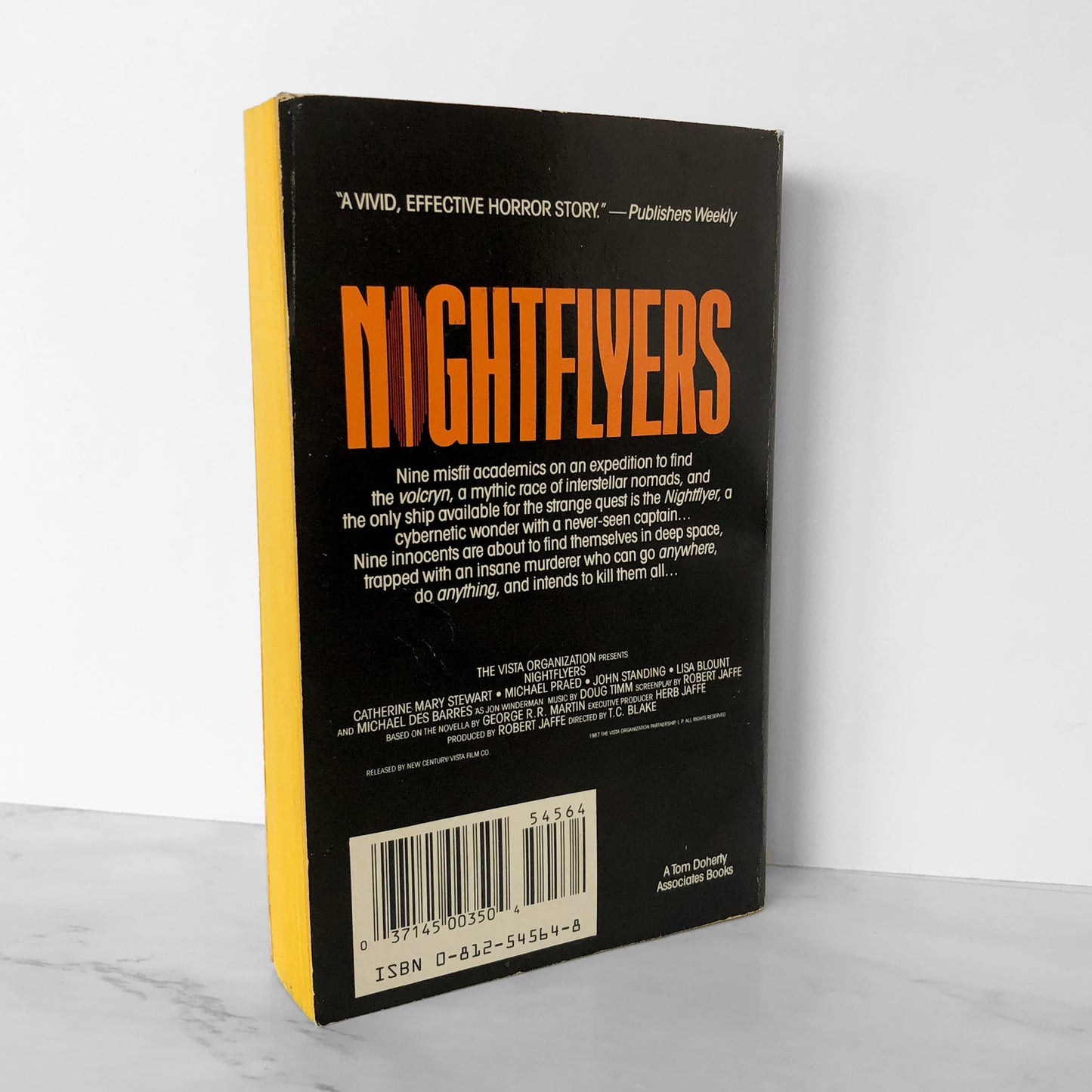 Nightflyers by George R.R. Martin [FIRST PAPERBACK EDITION / 1987]