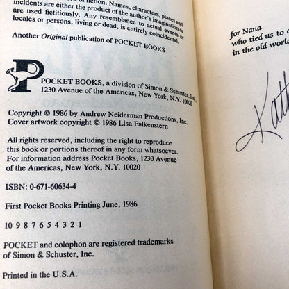 Night Howl by Andrew Neiderman [FIRST EDITION • FIRST PRINTING] 1986
