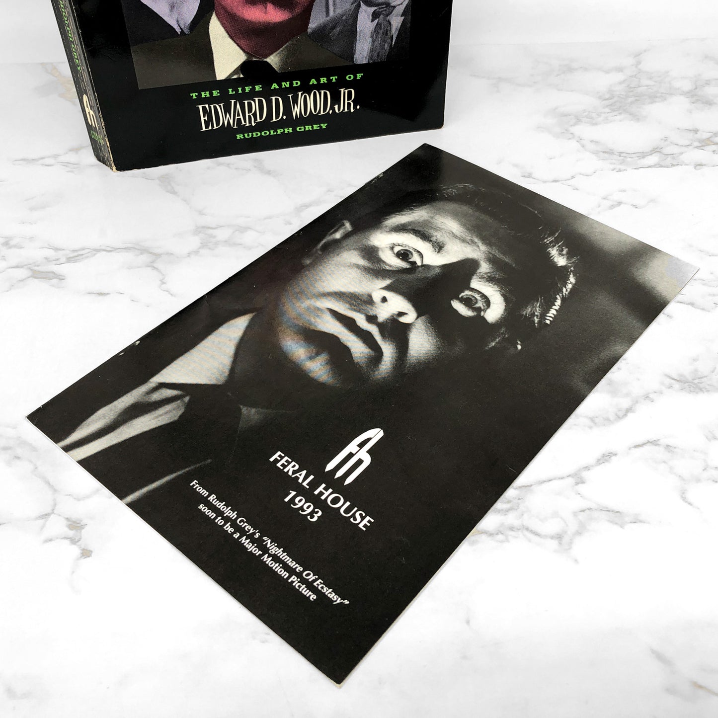 Nightmare of Ecstasy: The Life and Art of Ed Wood by Rudolph Grey [FIRST EDITION] 1992