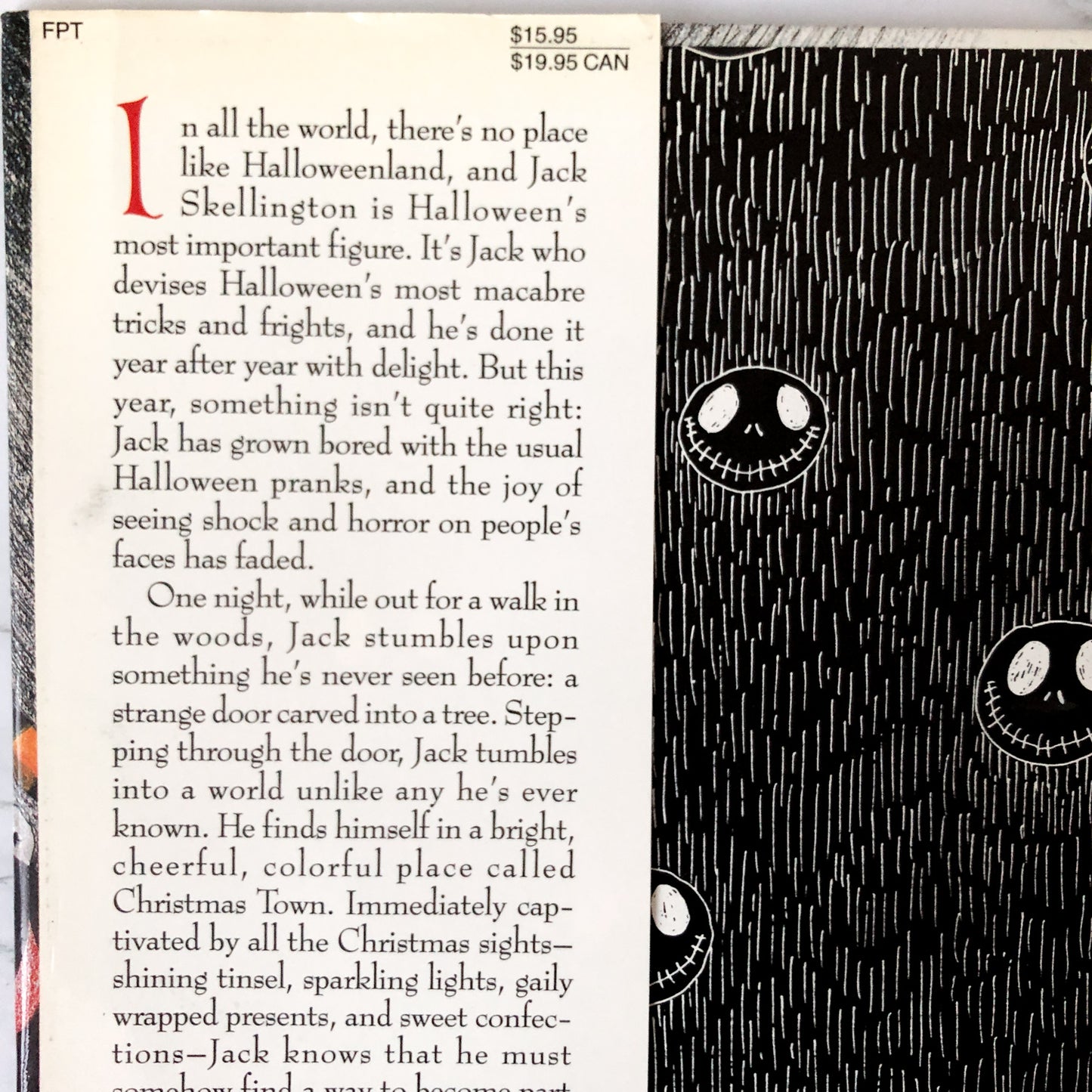 The Nightmare Before Christmas Written & Illustrated by Tim Burton [1993 FIRST EDITION / FIRST PRINTING] - Bookshop Apocalypse