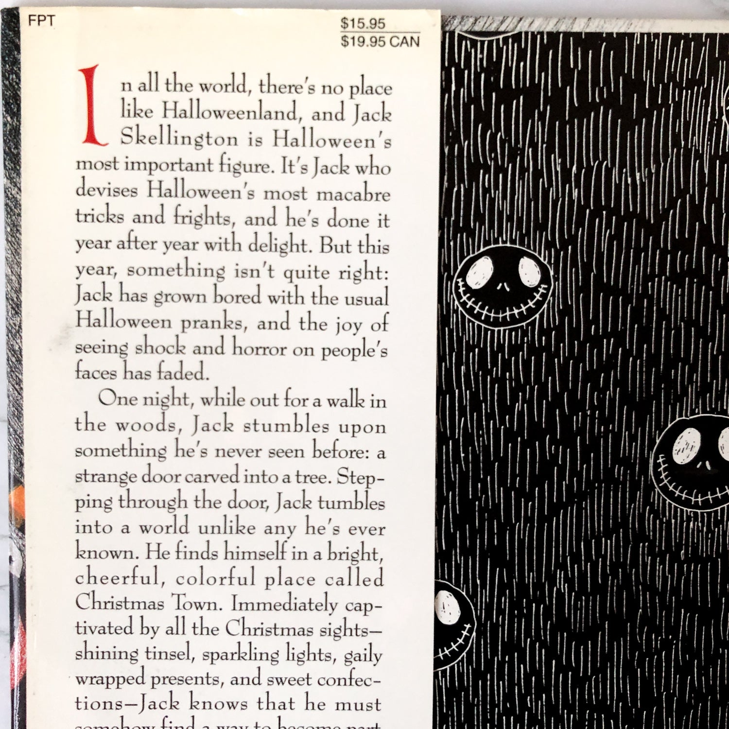 The Nightmare Before Christmas Written & Illustrated by Tim Burton [1993 FIRST EDITION / FIRST PRINTING] - Bookshop Apocalypse