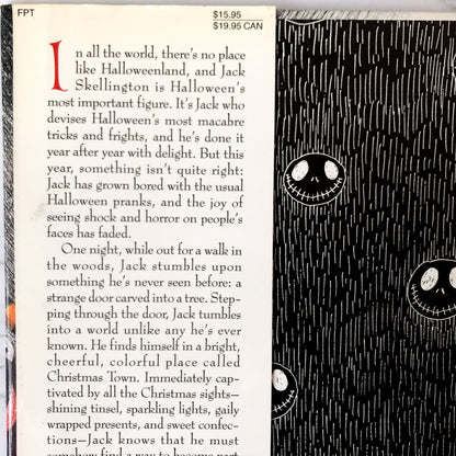 The Nightmare Before Christmas Written & Illustrated by Tim Burton [1993 FIRST EDITION / FIRST PRINTING] - Bookshop Apocalypse