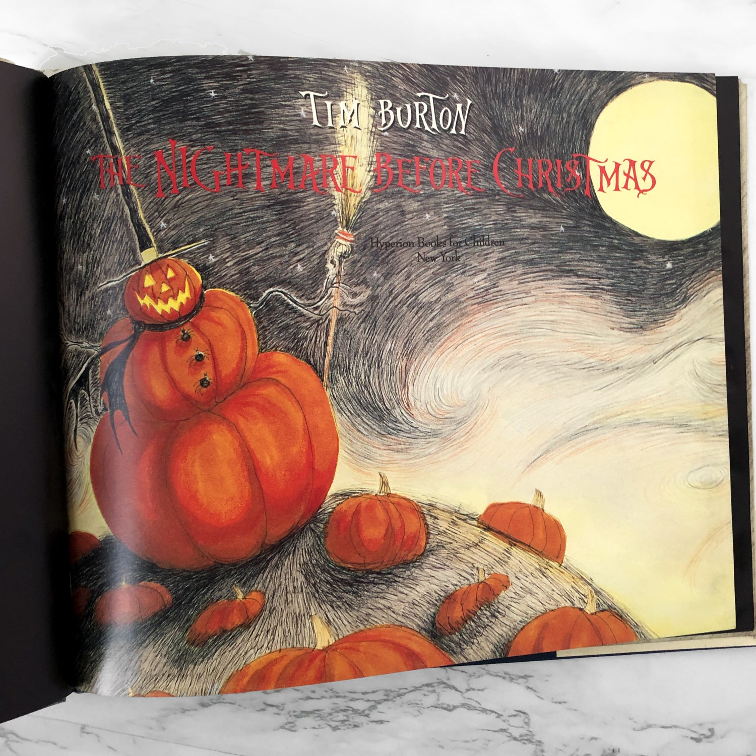The Nightmare Before Christmas Written & Illustrated by Tim Burton [1993 FIRST EDITION / FIRST PRINTING] - Bookshop Apocalypse